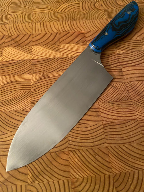 5” Lēʻahi santoku Nitro V Steel Blade